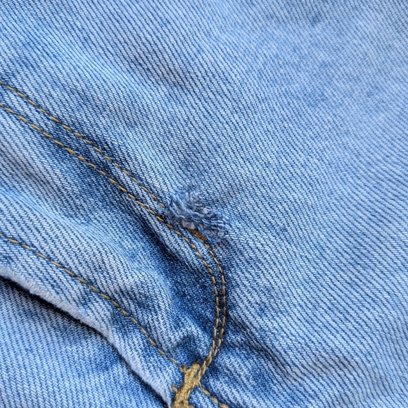 Leith Distressed Light Wash High Rise Skinny Jeans – Size 26 - Picture 5 of 5